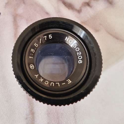 Fujimoto E-Lucky 75mm f1.8放大机头