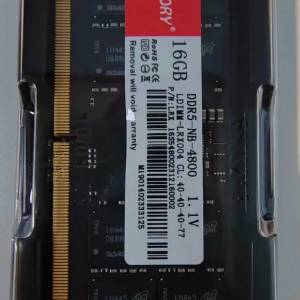 BORY ddr5 notebook 16g 4800