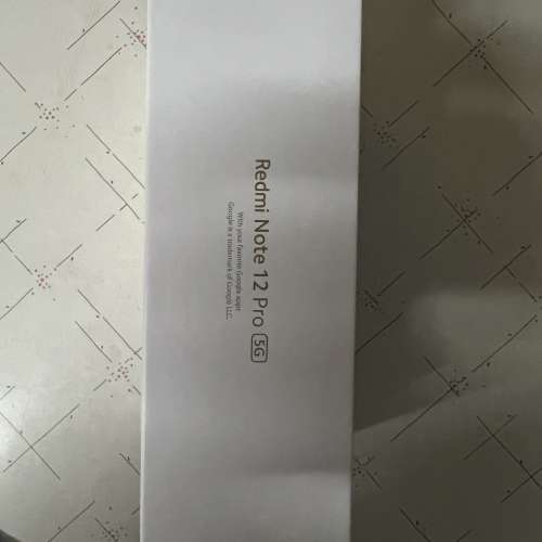 小米 Redmi note 12 pro 8G + 128 g