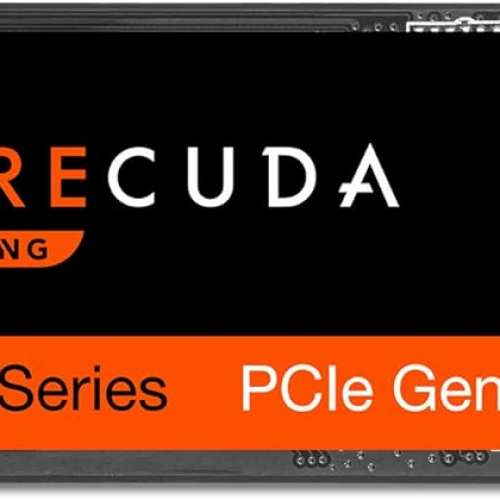 全新未開 Seagate FireCuda 520 1TB M.2 PCIe Gen4 TLC w/DRAM Cache SSD