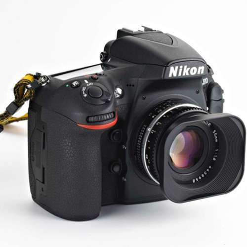 Haoge LH-E52T Lens Hood with Cap (專用方形遮光罩) - Canon New FD 100mm f/2.0