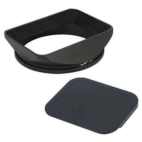 77mm Square Metal Screw-in Mount Lens Hood - Mitakon Speedmaster 85mm f/1.2