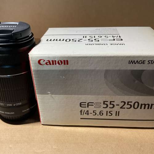 Canon EFS 55-250mm f/4-5.6 IS II