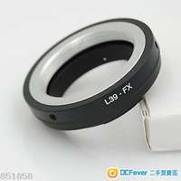 L39 / LTM Lens To FujiFilm X Mount Adaptor (金屬接環)