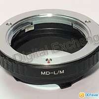 全新優質MD, AI, OM, PK 轉 Leica M 轉接環, 可用於天工Techart接環, 深水埗門市可...