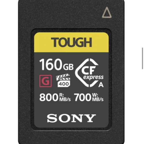 全新 Sony 160GB CF EXPRESS TYPE A  CARD  CEA-G160T SYM 記憶咭