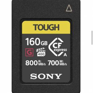 全新 Sony 160GB CF EXPRESS TYPE A  CARD  CEA-G160T SYM 記憶咭