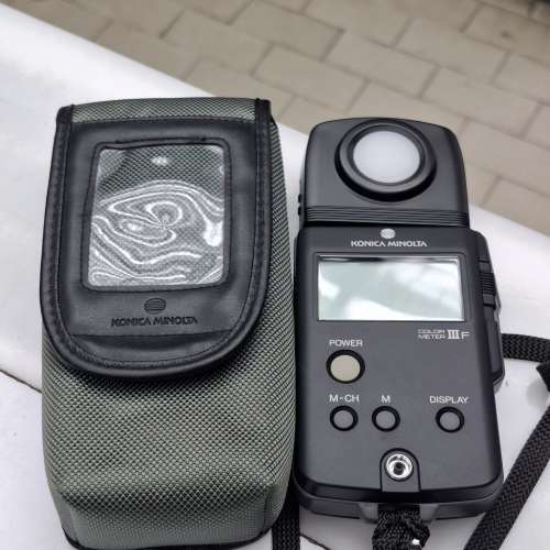 KONICA MINOLTA COLOR METER IIIF LIKE NEW