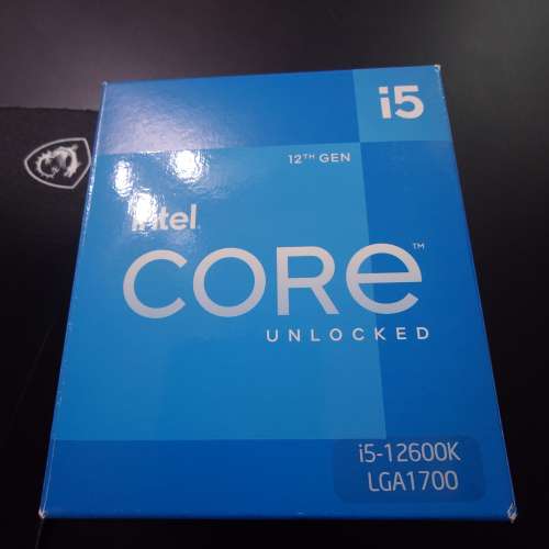 Intel i5 12600k