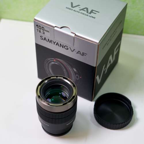 Samyang V-AF 100mm T2.3 FE for Sony E 自動對焦電影鏡頭 VAF Cine AF Cinema Lens