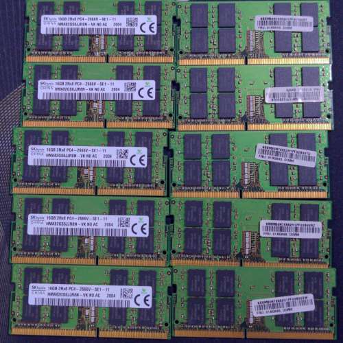 Lenovo SK hynix 16GB DDR4-2666 (2Rx8 PC4-2666V-SE1-11) SO-DIMM notebook ram