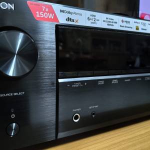 DENON天龍 AVR-X2800H 7.2 聲道 8K AV Receiver 收音擴音機 (2024年8月買)