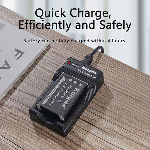 KINGMA NP-95 Battery With Charger Set (解決方案)
