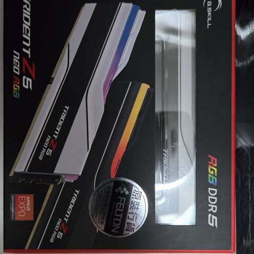 全新 G.SKILL Trident Z5 Neo Series 48GB (2 x 24GB) DDR5 6400 CL32