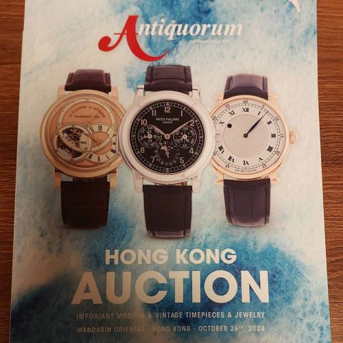 Antiquorum 鐘錶拍賣書最新一期