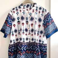 Aztec print top