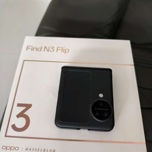 Oppo Find N3 flip 12+256黑色行貨