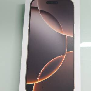 IPhone 16 Pro max 256 沙漠色