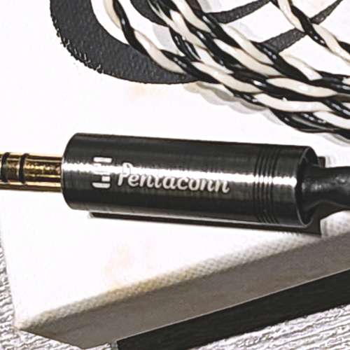 Crystal Cable Duet 2-pin, 已改 4.4 Pentacon 耳機線