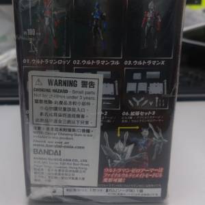 中古玩具 Shodo《超人力霸R／B》＆《超人力霸王Ｘ》超動ウルトラマン