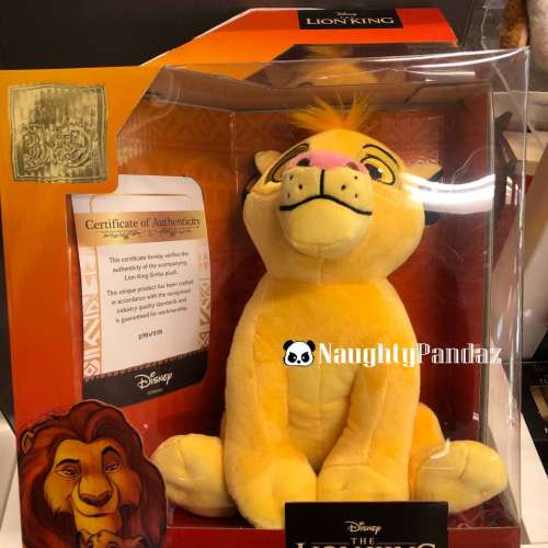 🇦🇺  澳洲代購 🛩  空運到港 限量版 Disney Lion King 獅子王 Simba 森巴 有證書