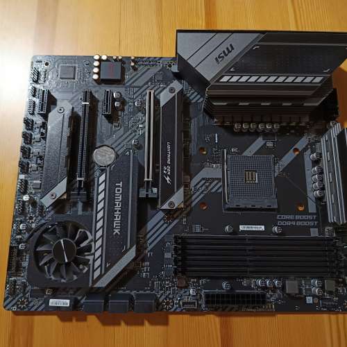 (新淨) MSI MAG X570 TOMAHAWK WIFI 底板連背板 運作正常