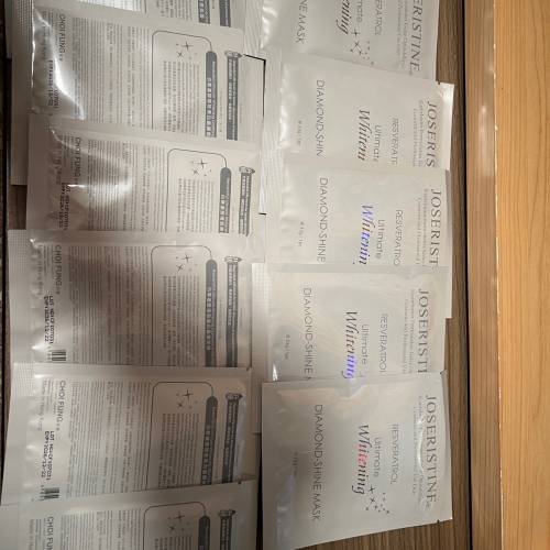 彩豐行 Joseristine 白藜蘆醇極致美白晶鑽面膜