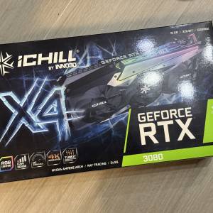 90% New 行貨 保養到12月19日 INNO3D GeForce RTX 3080 ICHILL X4 10GB