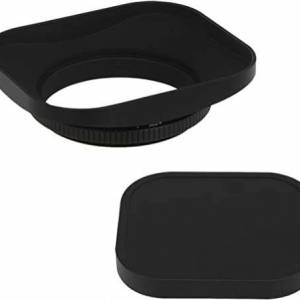 Lens Hood with Cap (方形遮光罩) - Yashica Super Yashinon-R 35mm F/2.8 (M42) -...