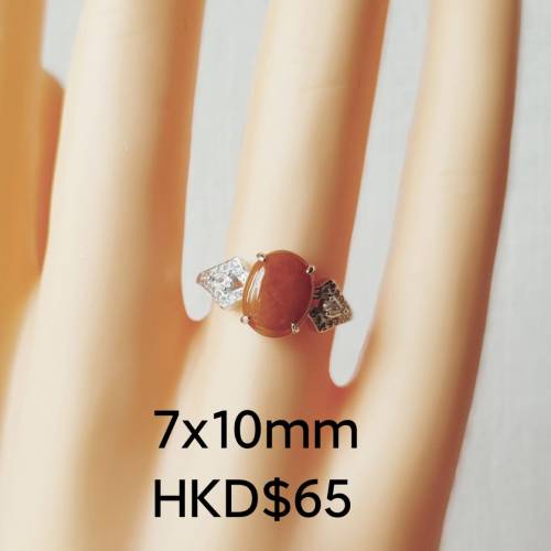 翡翠戒指（925銀）