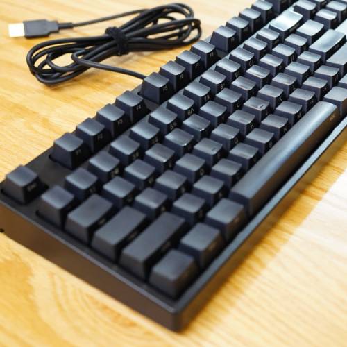 IKBC C87 有線機械鍵盤 (CHERRY 靜音紅軸 側刻) 黑色