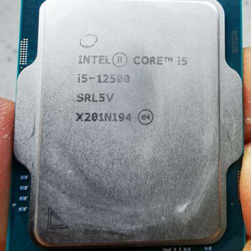 Intel I5-12500