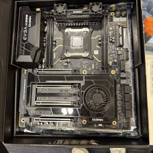 Evga dark X299 連一粒開蓋7960x qs