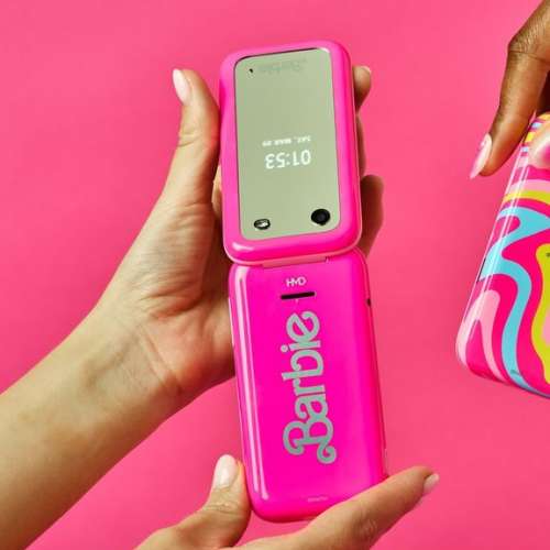 HMD TA-1681 Barbie 芭比 特別版  NOKIA  2660 摺機  香港行貨   (適合做 生日 聖誕...