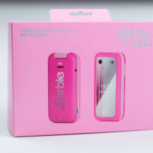 HMD TA-1681 Barbie 芭比 特別版  NOKIA  2660 摺機  香港行貨   (適合做 生日 聖誕...