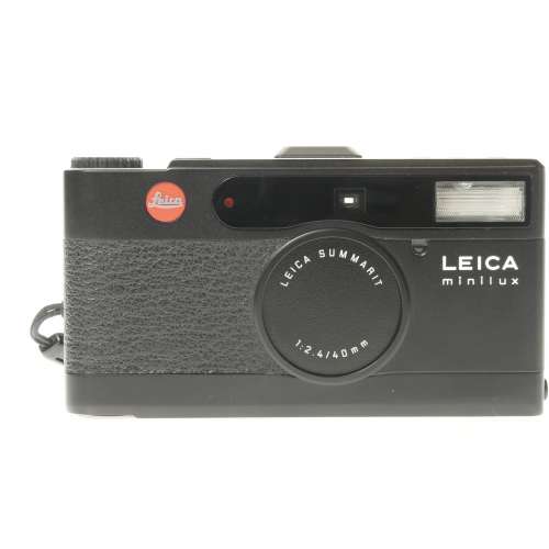 Leitz Leica minilux Leica Summarit 40mm f2.4 black CAMERA GMBH 2121680