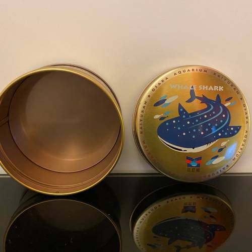 大阪海洋館圓形鐵盒