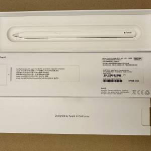 Apple Pencil 2, 非常新淨, 有盒, 出廠日期 2024