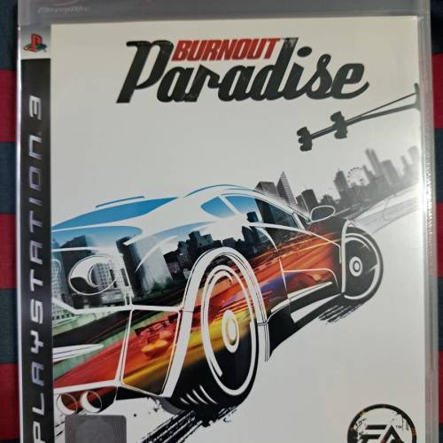 PS3 Burnout Paradise 遊戲光碟