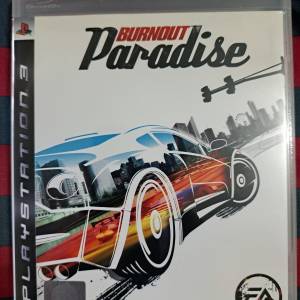 PS3 Burnout Paradise 遊戲光碟
