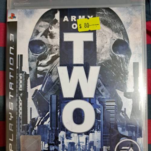 PS3 Army of TWO 遊戲光碟