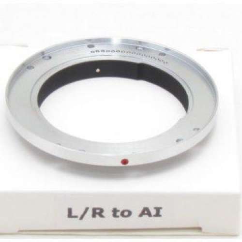 Lens Mount Adapter For Leica R Lens To Nikon F Mount Camera 金屬改口接環