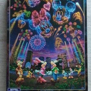 Disney Fireworks of Emotions 1000-Piece Jigsaw Puzzle 迪士尼 米奇老鼠 高飛狗 ...