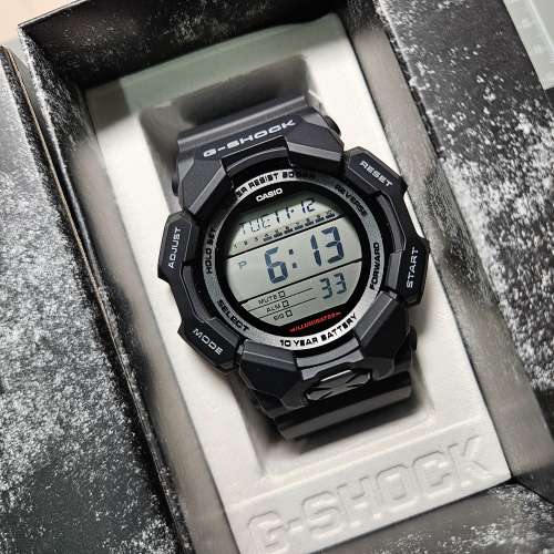 98%new，Gshock GD-010-1 10年電 新出三個月