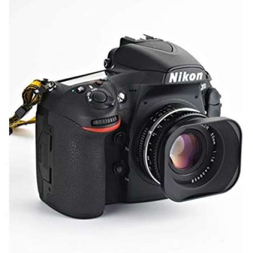Haoge LH-B52T Lens Hood 方形遮光罩 - Nikon AI-S Nikkor 28mm F/3.5 (1981)