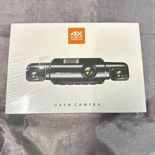 全新4K 三鏡頭 行車紀錄儀 套裝版