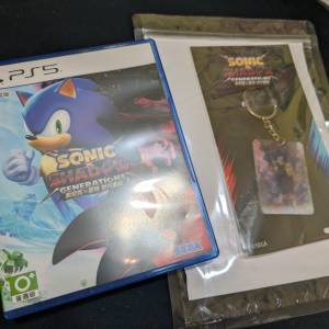 Ps5 game sonic x shadow generations 超音鼠 索尼克 x 夏特 世代重啟 sega 交換龍...