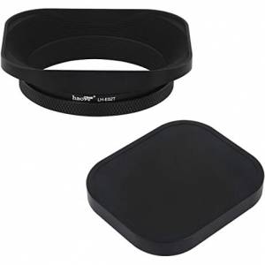 Haoge LH-B52T Lens Hood 方形遮光罩 - Nikon Nikkor-S Auto 35mm F/2.8 (1967)