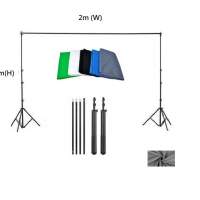 5m(H) X 2m(W) Studio Support Stand With Studio Support Backdrop - 大型龍門架連...