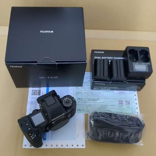 Fujifilm X-H2, 98%新 HKD$12000